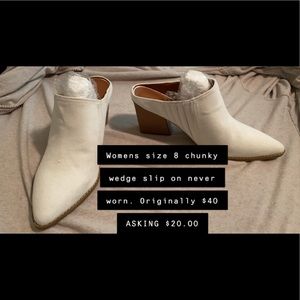 Women’s chunky wedges